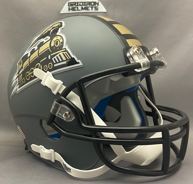 New Orleans Saints CUSTOM Matte Black - Metallic Silver Mini