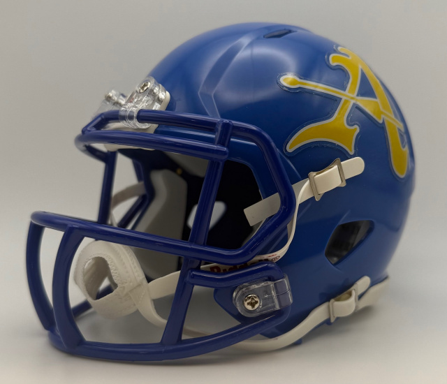 2015 football helmets for sale Anderson (OH) (2015) High School Mini Helmet T-Mac Sports Four inflation points Fiesta Bowl Riddell Helmet 2014-2015