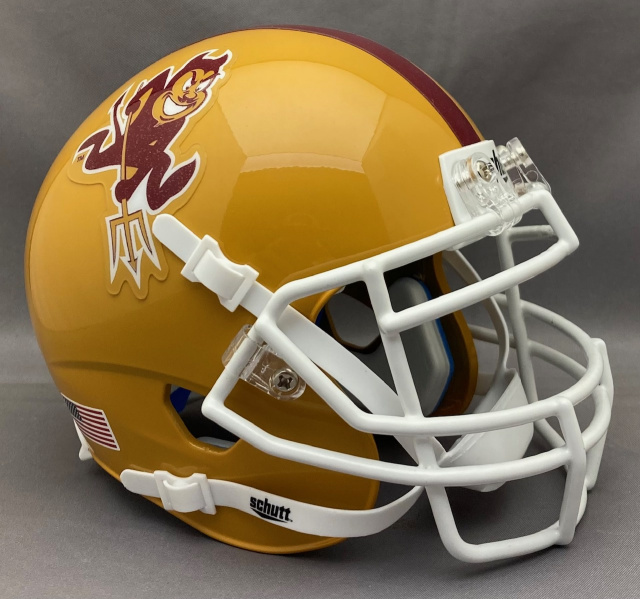 COLORADO BUFFALOES 1969-1976 Schutt AiR XP Authentic GAMEDAY Football Helmet 