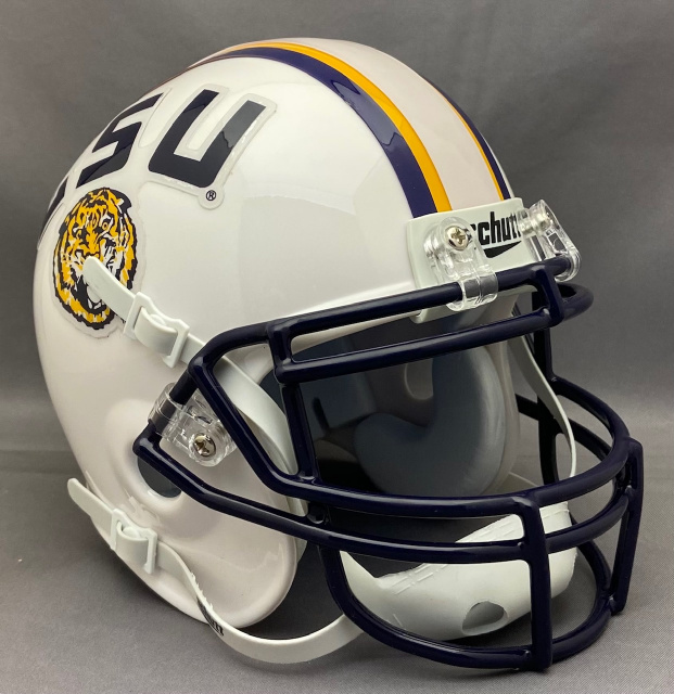 LSU Football: Tigers to wear white helmets and pants, purple jersey