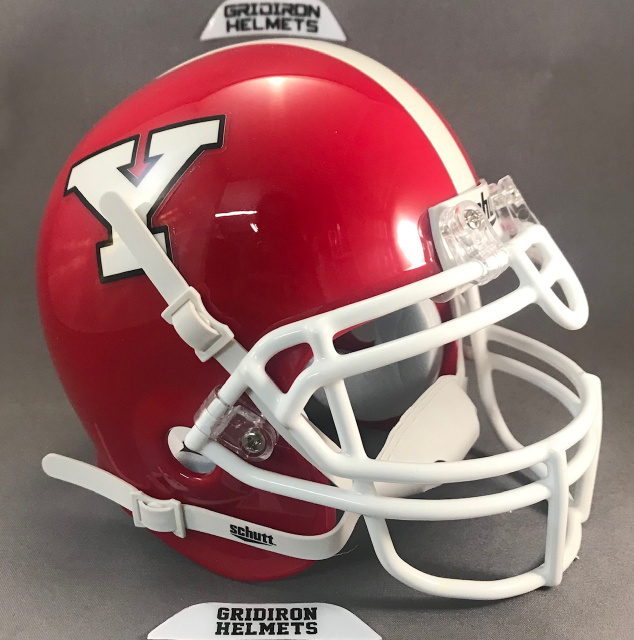 Youngstown State throws down the gauntlet with their penguin helmets 