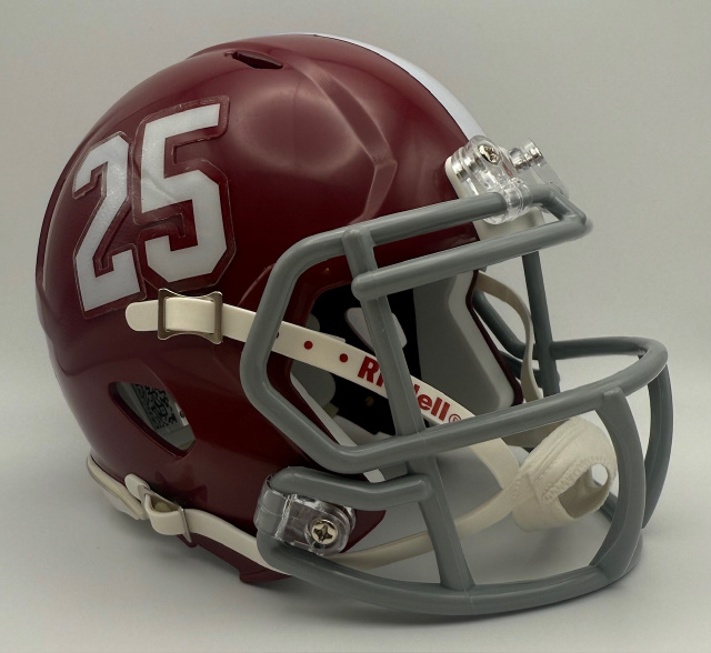 Alabama Crimson Tide Choose Player number Riddell Speed