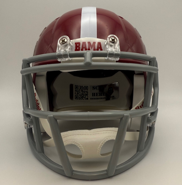 alabama miniature football helmet Crimson Tide Ryan Williams Hand Signed Autographed Mini JSA COA this half College Football University Of Alabama