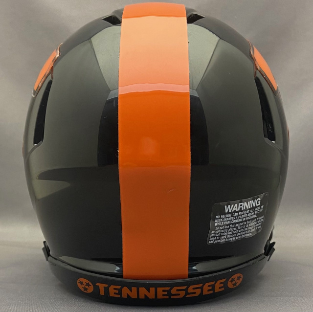 Tennessee Volunteers Dark Mode Riddell Speed Mini Football Helmet