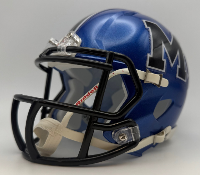 blue devil football helmets Maiden Devils Revolution Speed Mini Helmet 8059344 Georgia High School mini football