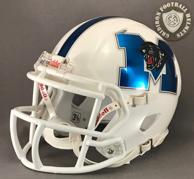 panthers chrome helmet