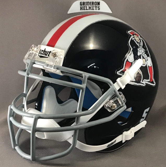 Awesome Throwback Helmet Build - Pats! 