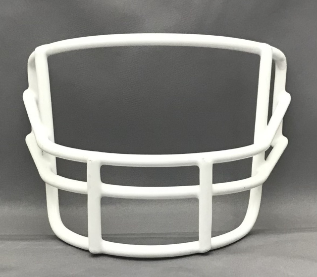 QB / WR 1970's-1980's forward mount mini facemask White