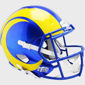 10200-LD26-Los Angeles Rams Football Helmet Precision Cut