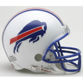 Buffalo Bills Riddell VSR4 Mini Throwback Helmet 1965-73