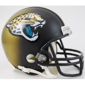 Jacksonville Jaguars 2013-2017 Riddell VSR4 Mini Football Helmet (only 3  left)