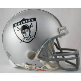 oakland raiders football helmet