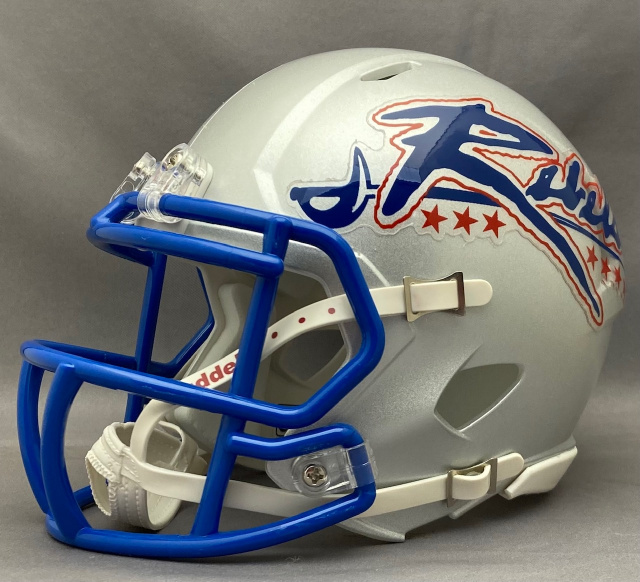 South Carolina High School Football MINI Helmet Byrnes Rebels 2015 