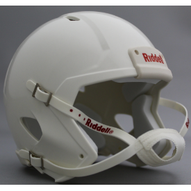 Riddell Speed Blank Mini Football Helmet Shell White