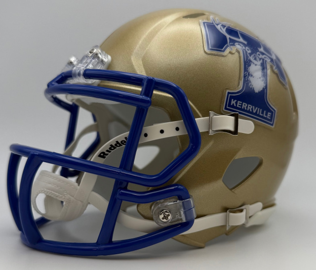 antlers football helmet Kerrville Tivy Antlers (HS) TX 2008-2010 ( QB Johnny Manziel )Riddell Speed