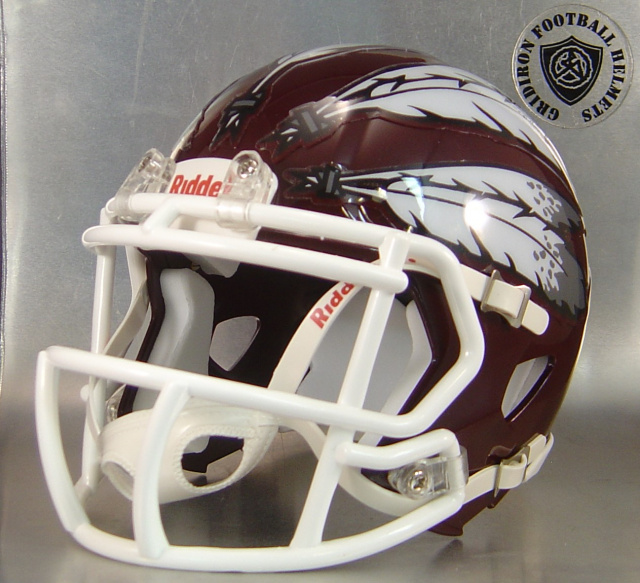 warriors football helmet