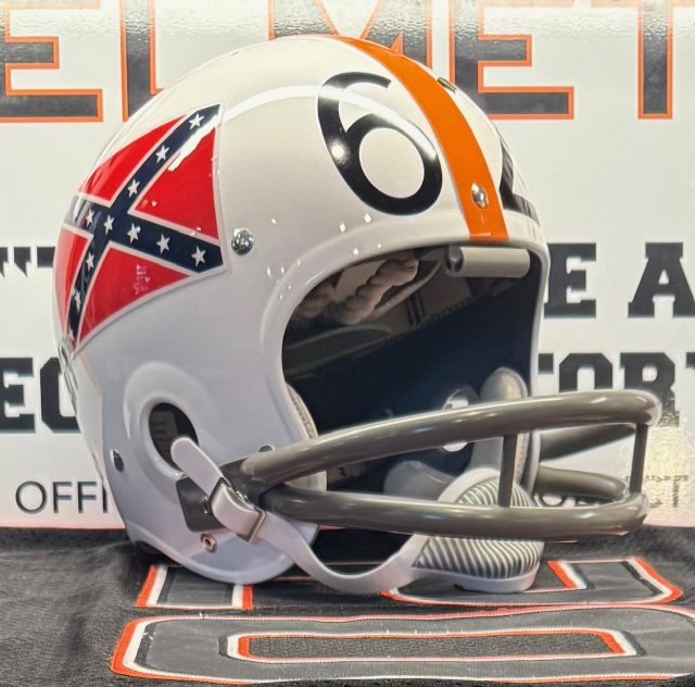 authentic florida gator football helmet Gators College Collectible Mini - Picture Inside SP face mask Florida - HELMET HISTORY