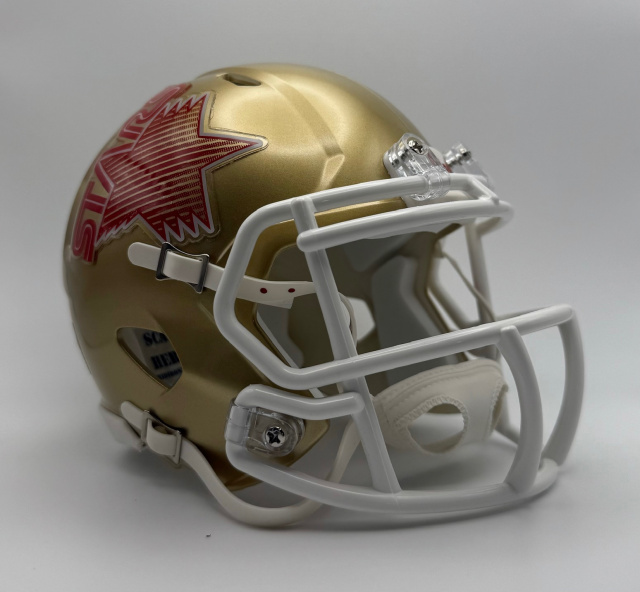 USFL mini football helmets