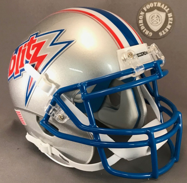 CHICAGO BLITZ 1983 REPLICA Football Helmet USFL 