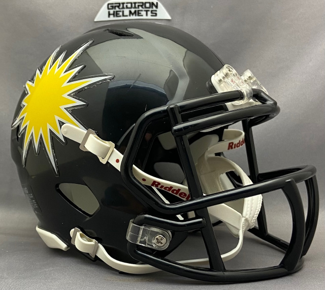 DENVER GOLD 1985 USFL Football Helmet ACCESSORY STICKERS 