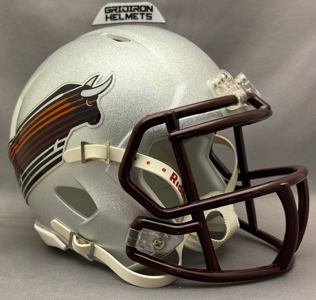 JACKSONVILLE BULLS 1984-85 USFL Football Helmet DECALS 