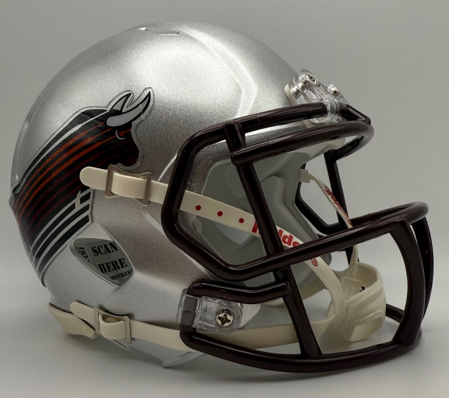 USFL mini football helmets
